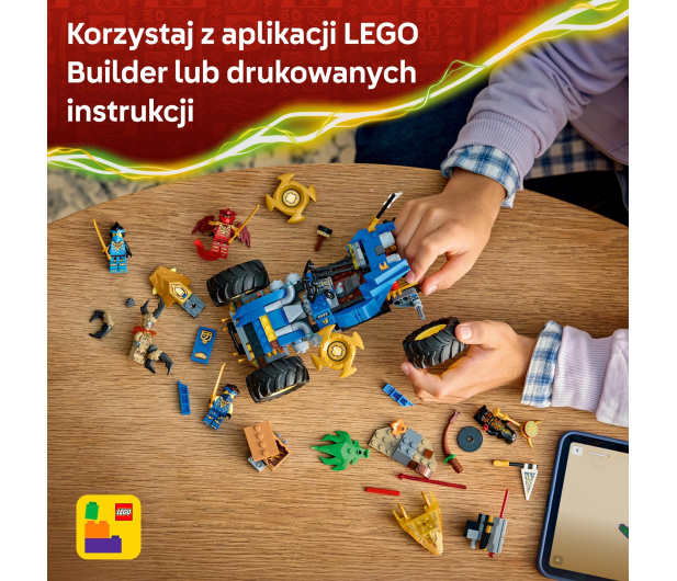 LEGO NINJAGO 71856 Wielofunkcyjny samochód Jaya - 1473538 - zdjęcie 8